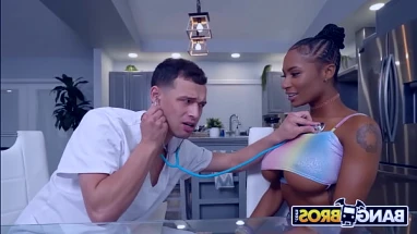 Nurse Johnny Love Can't Get Enough Of Sarai Minx's Big Tits